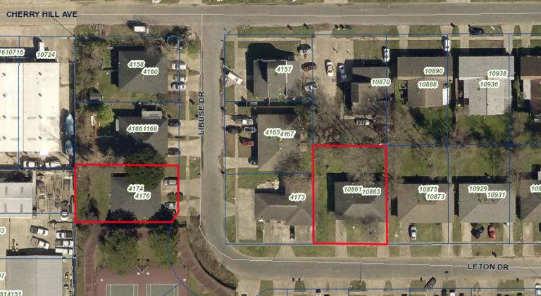 4174, 4176 Libuse Dr + 10861, 10863 Leton Ave