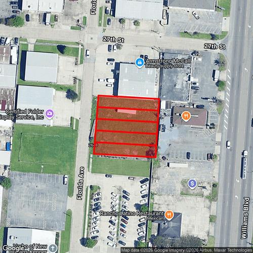 Lots 5-9 Florida Ave, Sq 367 Highway Park, Kenner, LA 70062